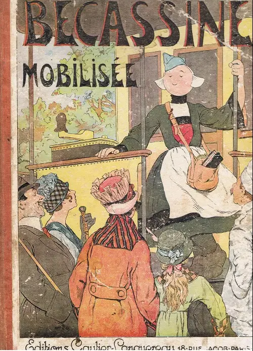 Couverture de l'album Bécassine Tome 4 Bécassine mobilisée
