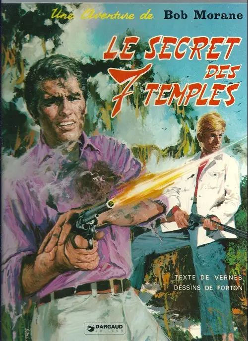 Couverture de l'album Bob Morane Tome 9 Le secret des 7 temples