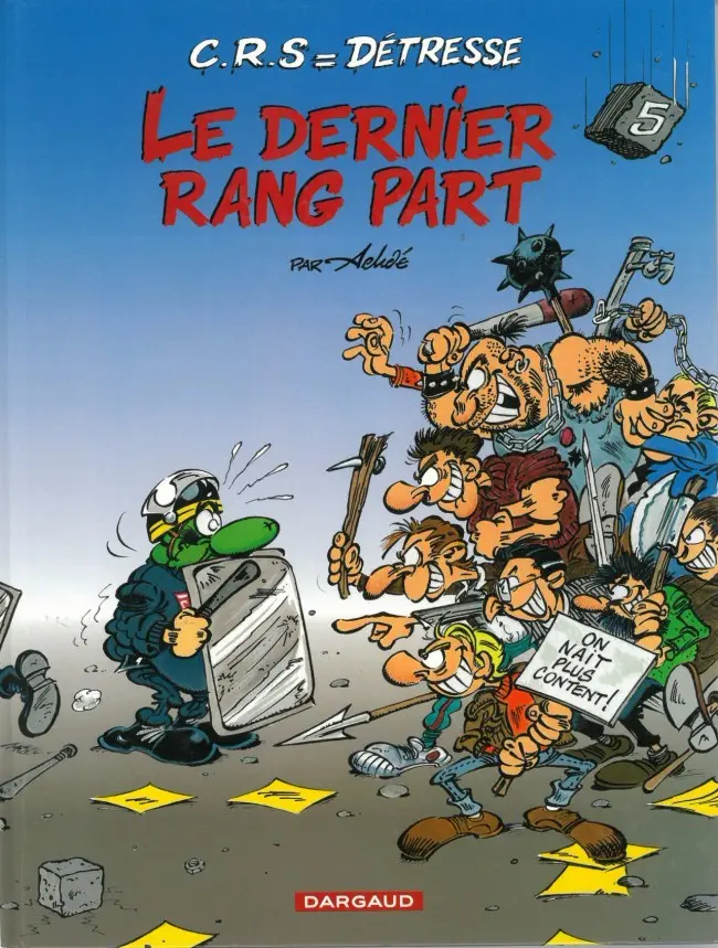 Couverture de l'album CRS = Détresse Tome 5 Le dernier rang part