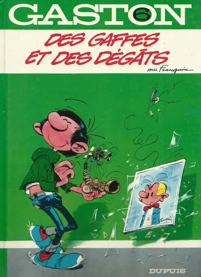 Couverture de l'album Gaston Tome 6 Des gaffes et des dégâts