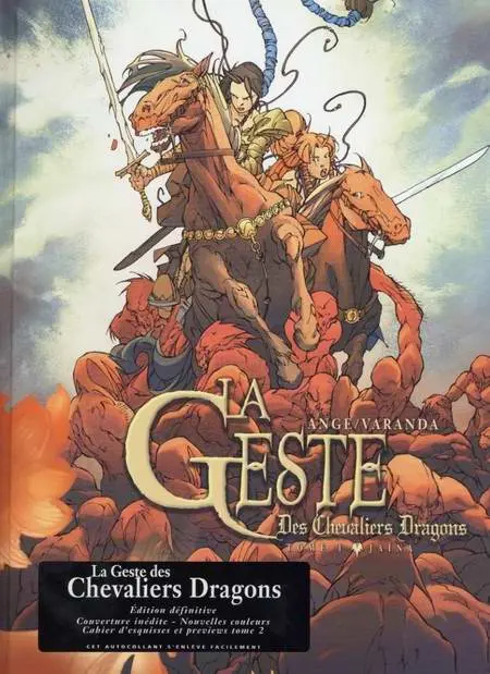 Couverture de l'album La Geste des Chevaliers Dragons Tome 1 Jaïna