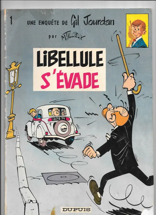 Couverture de l'album Gil Jourdan Tome 1 Libellule s'évade