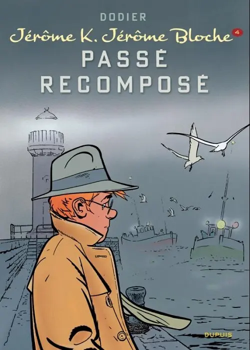 Couverture de l'album Jérôme K. Jérôme Bloche Tome 4 Passé recomposé