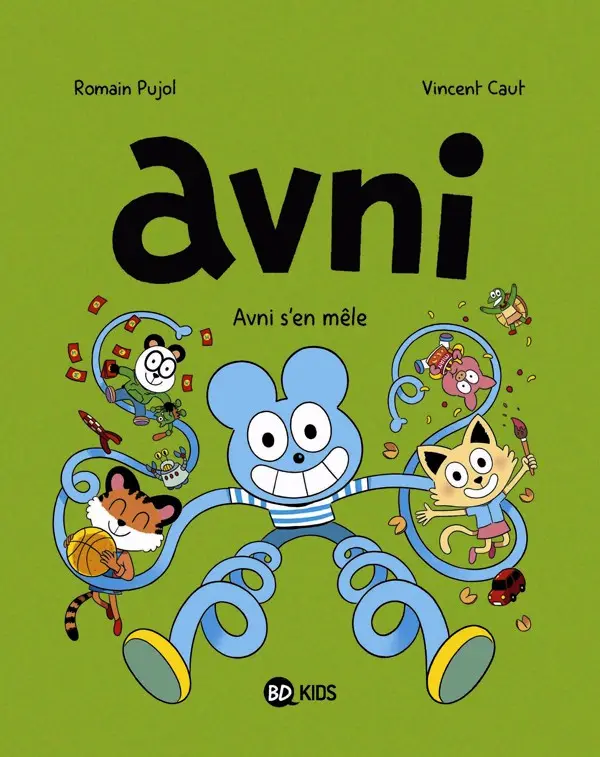 Couverture de l'album Avni Tome 4 Avni s'en mêle