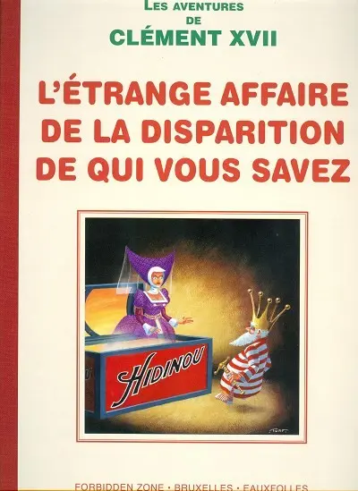 Couverture de l'album La Nef des fous Tome 8 L'étrange affaire de la disparition de qui vous savez