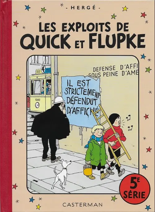 Couverture de l'album Quick et Flupke - Gamins de Bruxelles 5e série