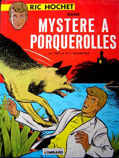 Couverture de l'album Ric Hochet Tome 2 Mystère à Porquerolles