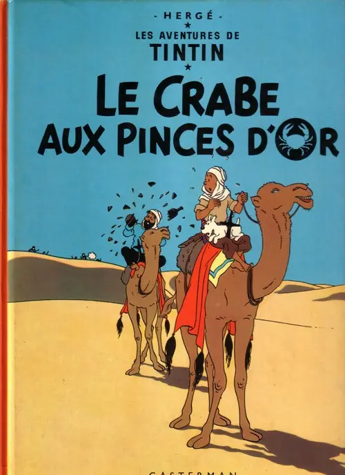 Couverture de l'album Tintin Tome 9 Le crabe aux pinces d'or