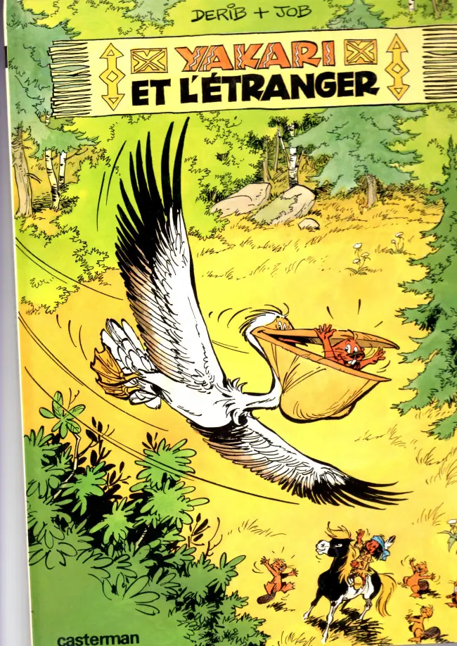 Couverture de l'album Yakari Tome 7 Yakari et l'étranger