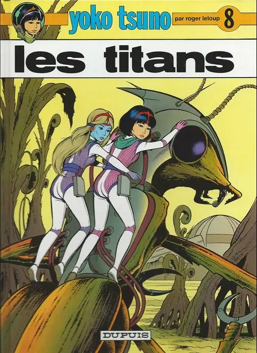 Couverture de l'album Yoko Tsuno Tome 8 Les titans