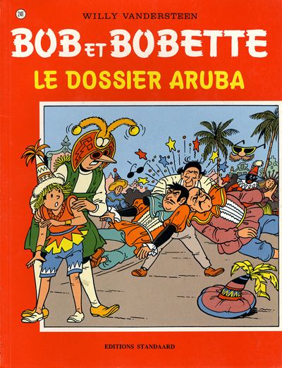 Couverture de l'album Bob et Bobette Tome 241 Le dossier Aruba
