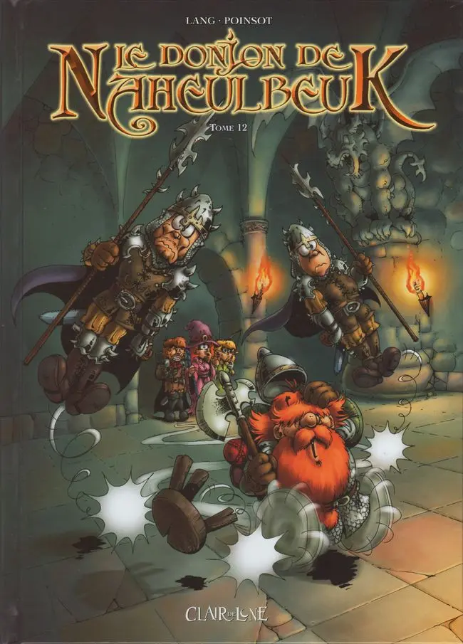 Couverture de l'album Le Donjon de Naheulbeuk Tome 12 Quatrième saison, partie 3