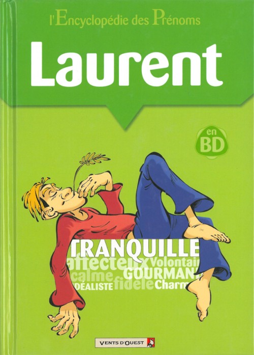 Couverture de l'album L'Encyclopédie des prénoms en BD Tome 12 Laurent
