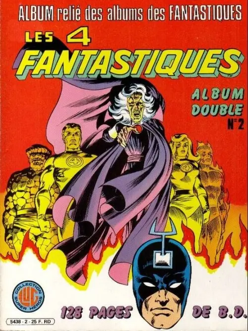 Couverture de l'album Une aventure des Fantastiques Album double N° 2