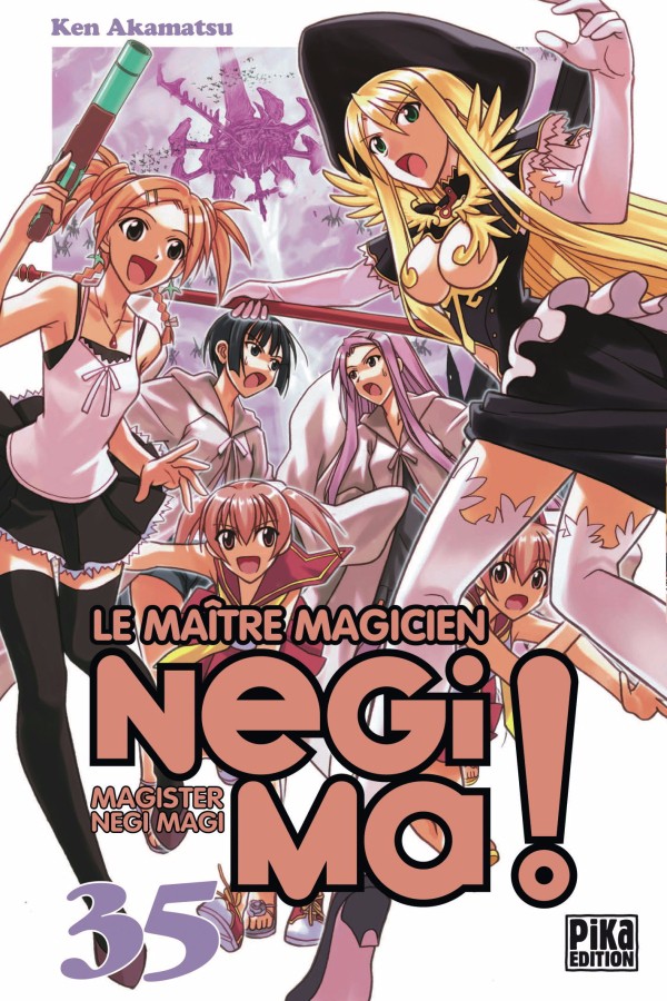 Couverture de l'album Negima ! - Le Maître Magicien 35
