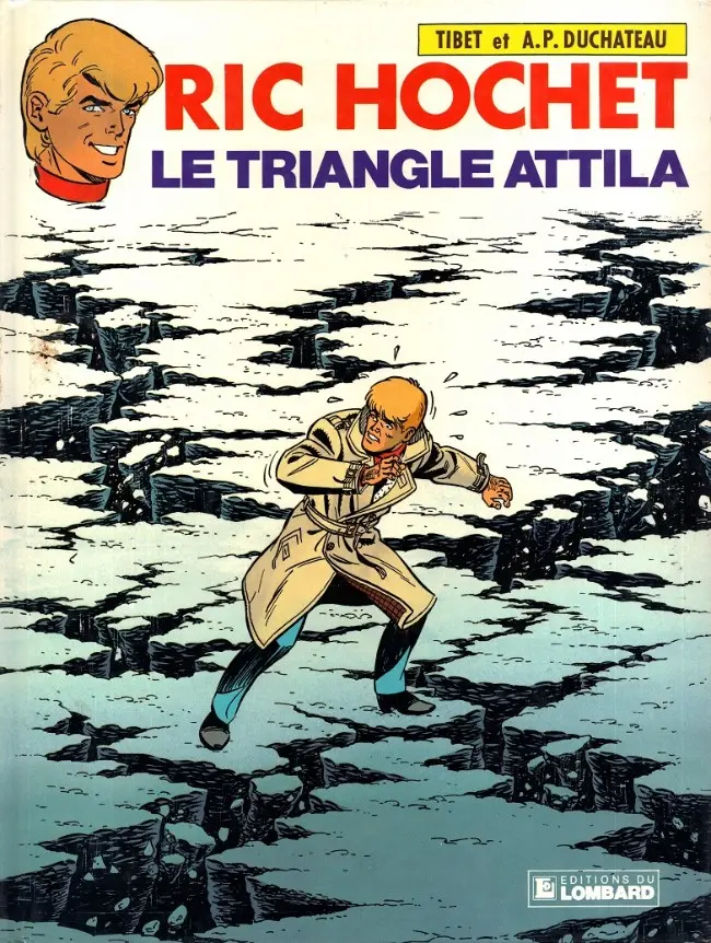 Couverture de l'album Ric Hochet Tome 45 Le triangle Attila