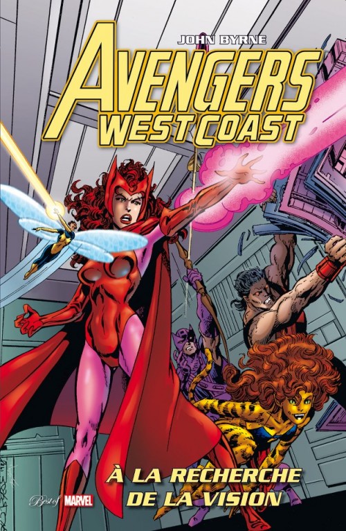 Couverture de l'album Best of Marvel 34 Avengers West Coast : À la recherche de la Vision