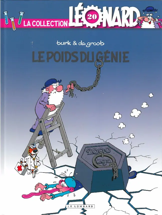 Couverture de l'album La Collection Léonard Tome 20 le poids du génie