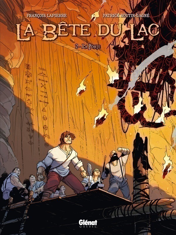Couverture de l'album La Bête du Lac Tome 2 La Porte