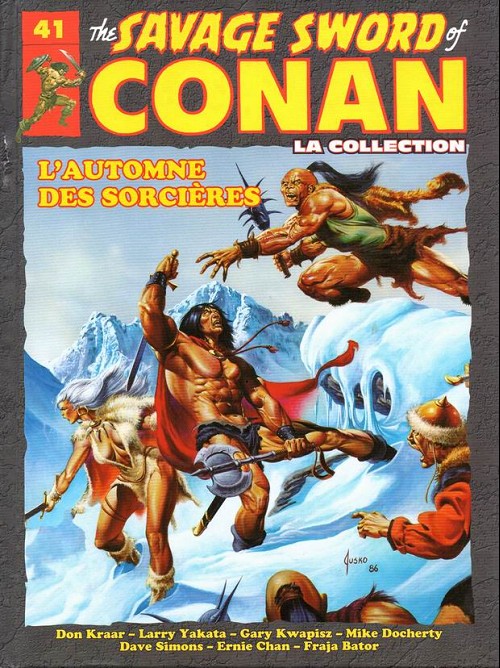 Couverture de l'album The Savage Sword of Conan - La Collection Tome 41 L'automne des sorcières