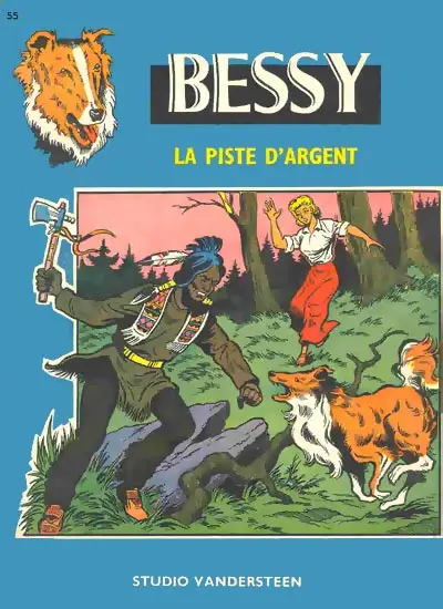 Couverture de l'album Bessy Tome 55 La piste d'argent