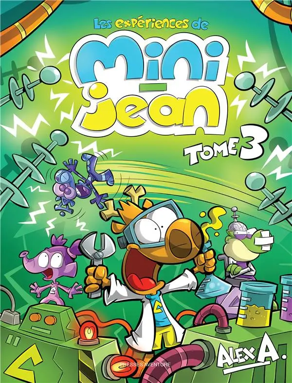 Couverture de l'album Les expériences de Mini-Jean Tome 3