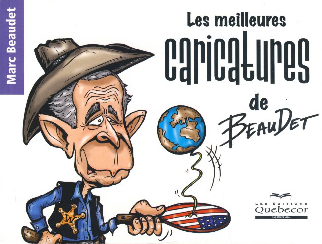 Couverture de l'album Les meilleures caricatures de Beaudet