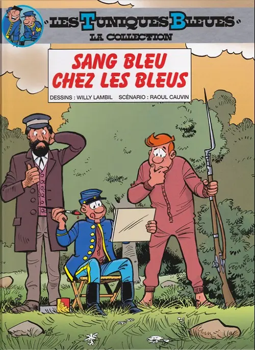 Couverture de l'album Les Tuniques Bleues La Collection (Dupuis) Tome 53 Sang bleu chez les Bleus