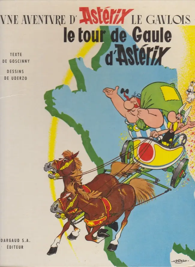 Couverture de l'album Astérix Tome 5 Le tour de Gaule d'Astérix