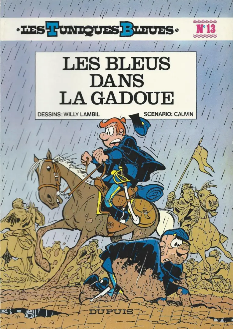 Couverture de l'album Les Tuniques Bleues Tome 13 Les Bleus dans la gadoue