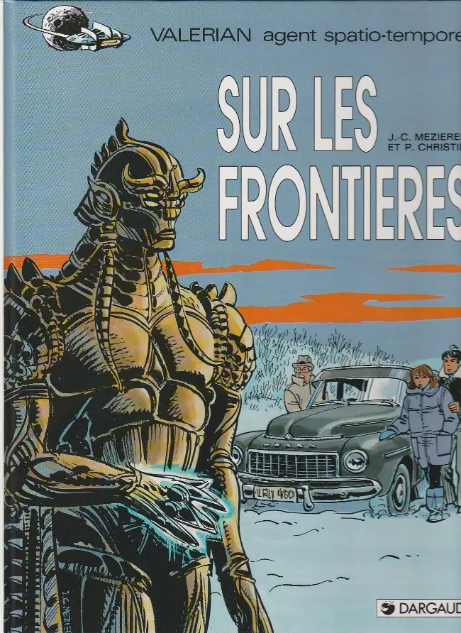 Couverture de l'album Valérian Tome 13 Sur les frontières