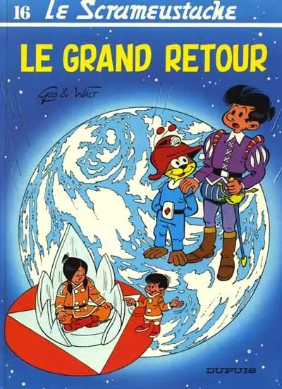 Couverture de l'album Le Scrameustache Tome 16 Le grand retour