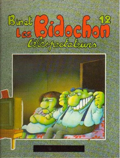 Couverture de l'album Les Bidochon Tome 12 Les Bidochon téléspectateurs