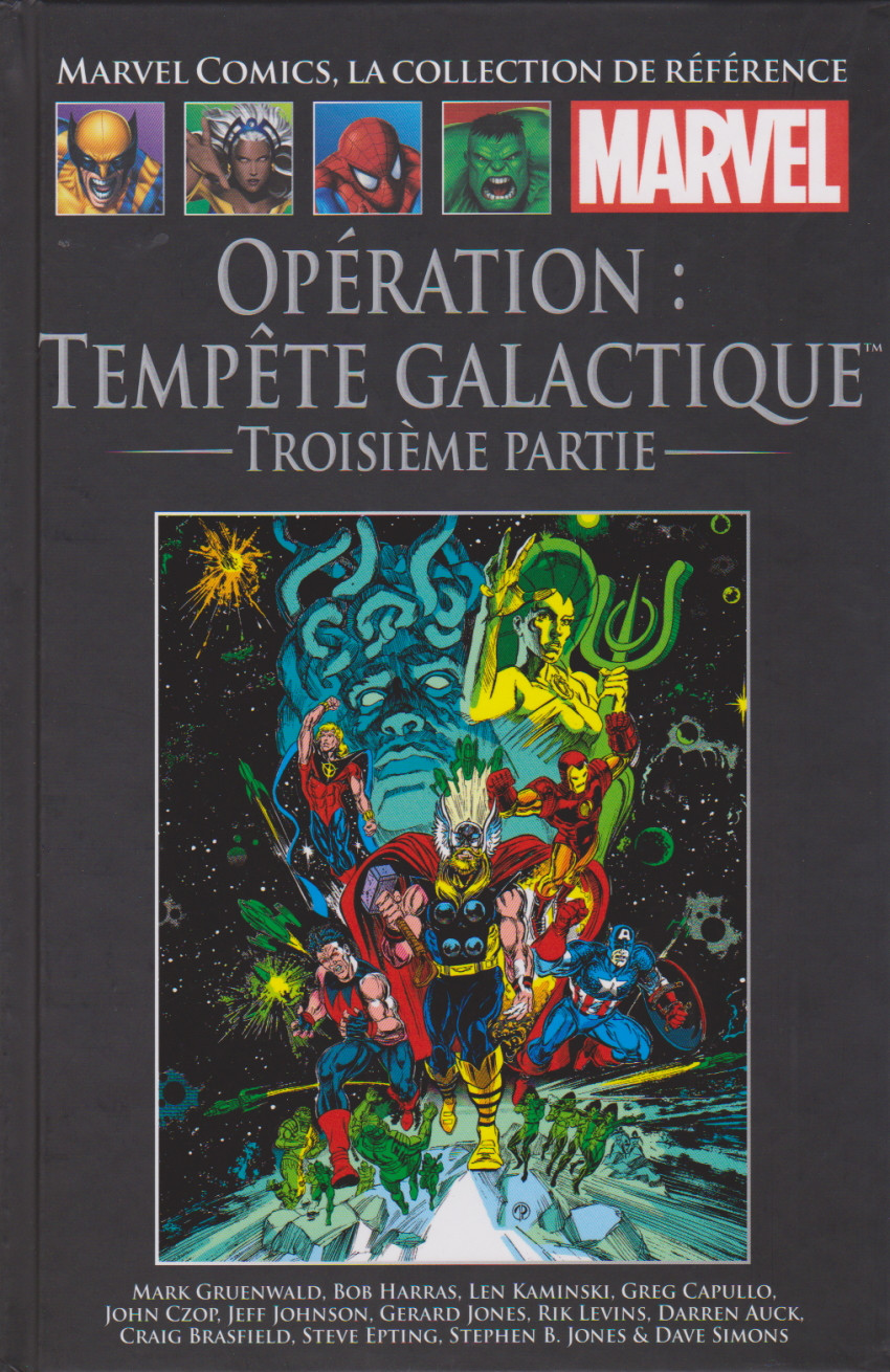 Couverture de l'album Marvel Comics - La collection de référence Tome 186 Opération : Tempête Galactique : Troisième Partie