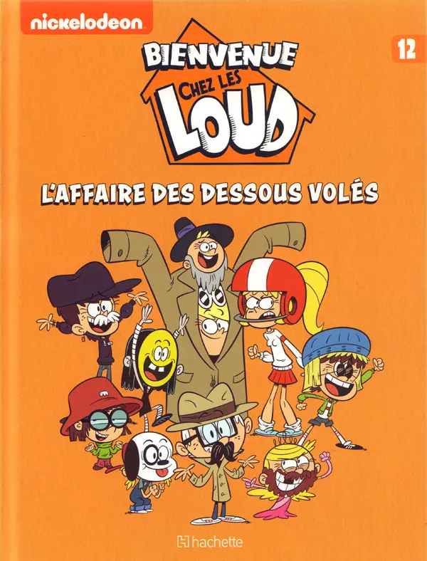 Couverture de l'album Bienvenue chez les Loud Tome 12 L'Affaire des dessous volés