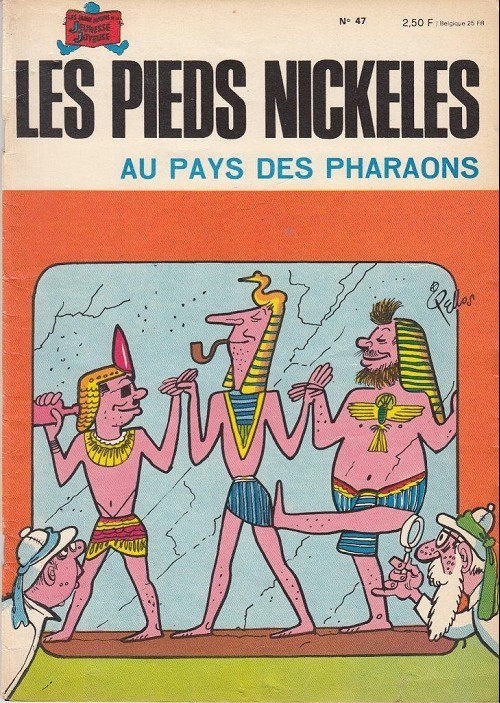 Couverture de l'album Les Pieds Nickelés Tome 47 Les Pieds Nickelés au pays des pharaons