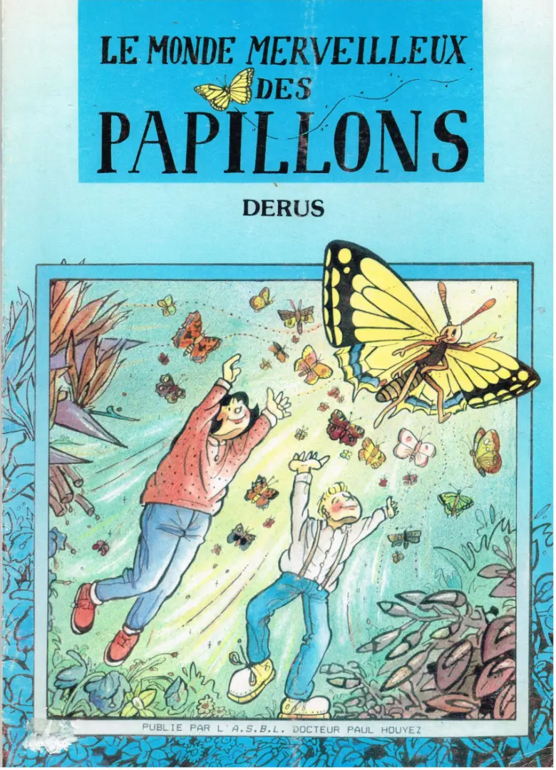 Couverture de l'album Le monde merveilleux des papillons