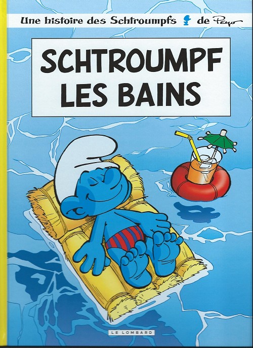 Couverture de l'album Les Schtroumpfs Tome 27 Schtroumpf les bains