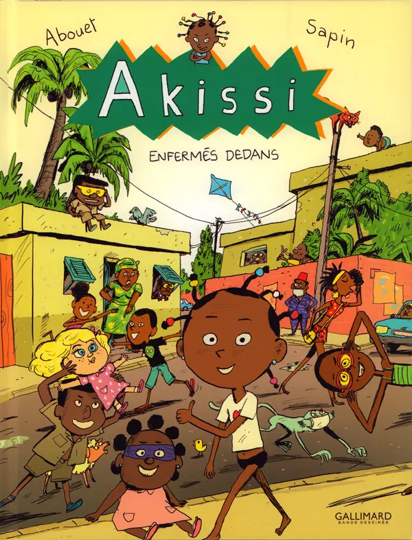 Couverture de l'album Akissi Tome 10 Enfermés dedans