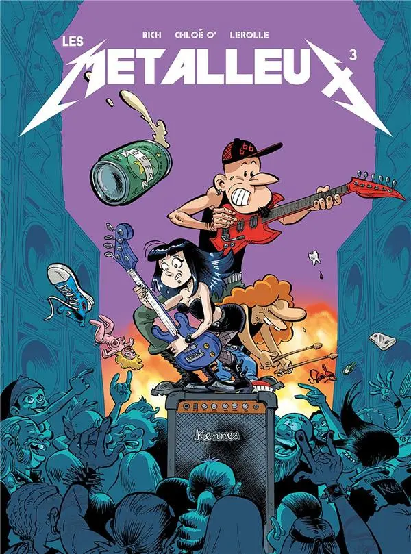 Couverture de l'album Les métalleux 3