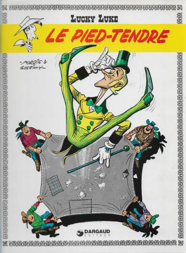 Couverture de l'album Lucky Luke Tome 33 Le pied-tendre