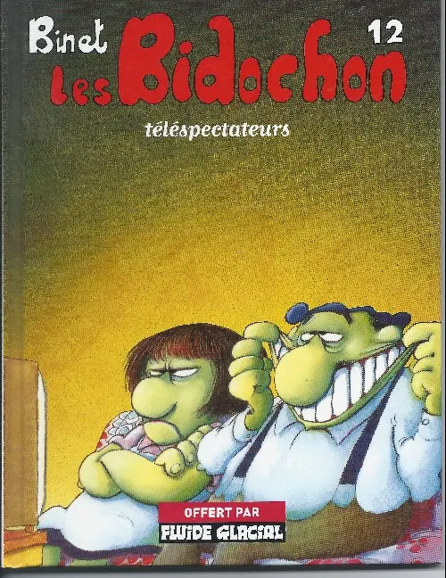 Couverture de l'album Les Bidochon Petit format Tome 12 Les Bidochon téléspectateurs