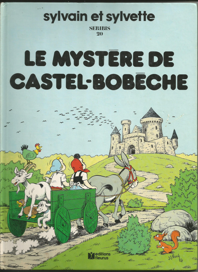 Couverture de l'album Sylvain et Sylvette Tome 20 Le mystère de Castelbobèche