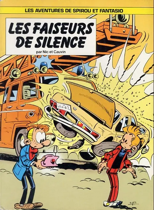 Couverture de l'album Spirou et Fantasio Tome 32 Les faiseurs de silence