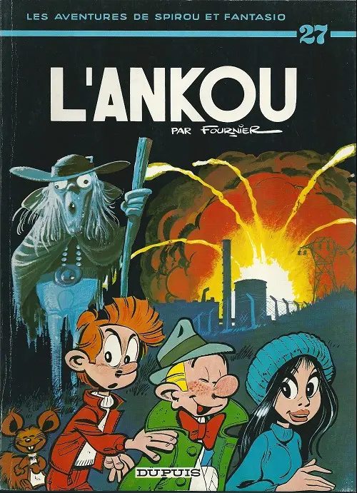 Couverture de l'album Spirou et Fantasio Tome 27 L'Ankou