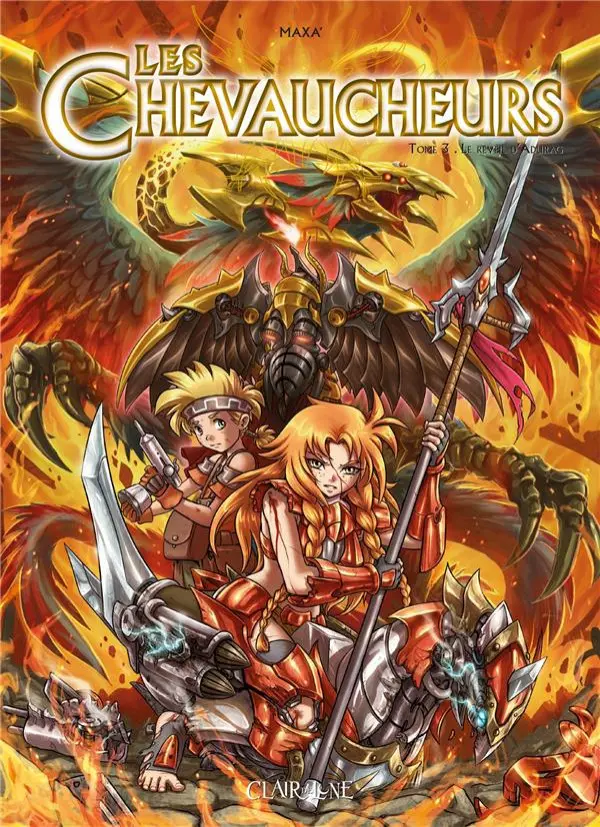 Couverture de l'album Les Chevaucheurs Tome 3 Le réveil d'Adurag