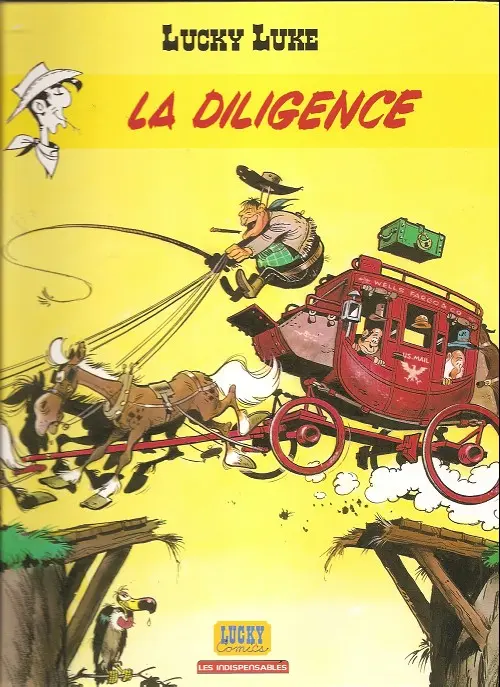 Couverture de l'album Lucky Luke Tome 32 La Diligence
