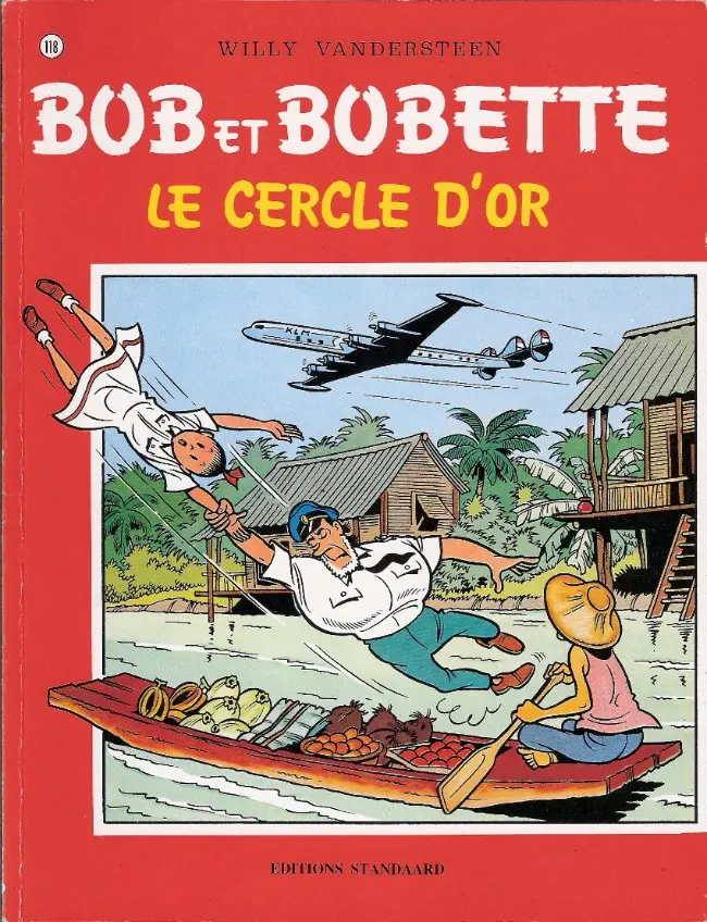 Couverture de l'album Bob et Bobette Tome 118 Le cercle d'Or