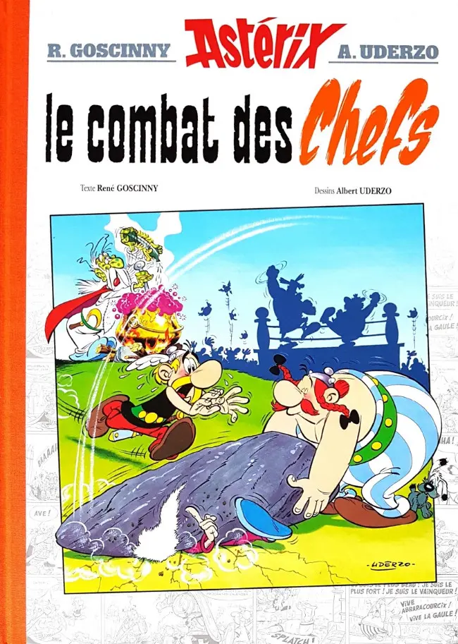 Couverture de l'album Astérix Tome 7 Le combat des Chefs