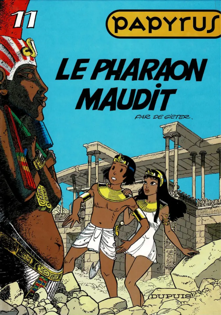 Couverture de l'album Papyrus Tome 11 Le pharaon maudit